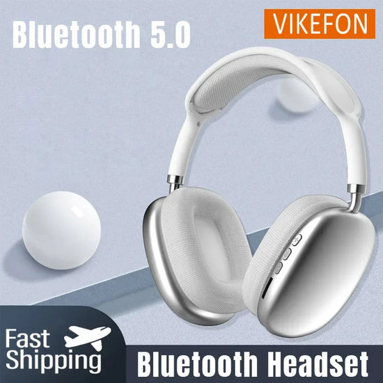 Bluetooth 5.0 Game Headphone Wireless Headset With Mic Noise Cancelling Headsets Stereo Sound Earphone Sports Gaming Headphones