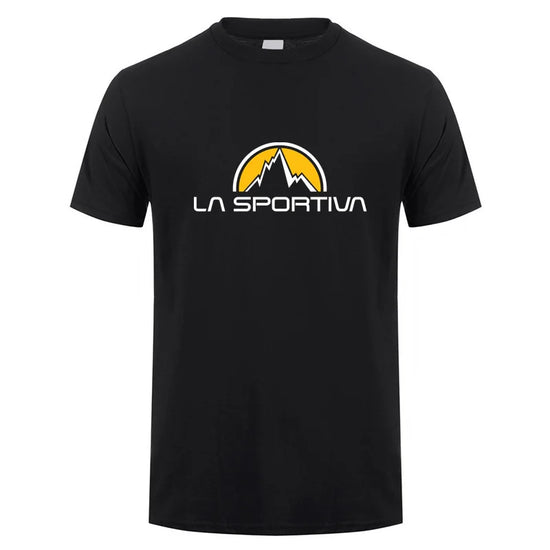 Summer Fashion La Sportiva Tshirts New Summer Short Sleeve Cotton Funny Casual T-Shirt for Men Tee Homme Top Camiseta 